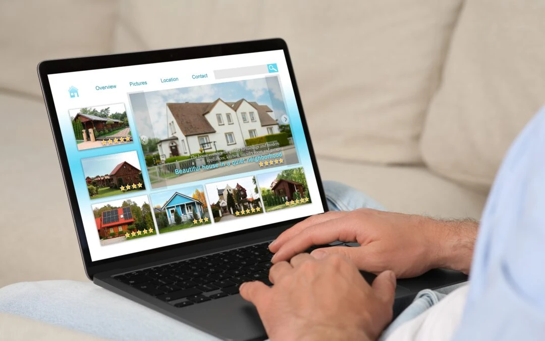 Real estate agent filming short-form video content outdoors in a Florida neighborhood — video marketing strategy for realtors by C2 Communications